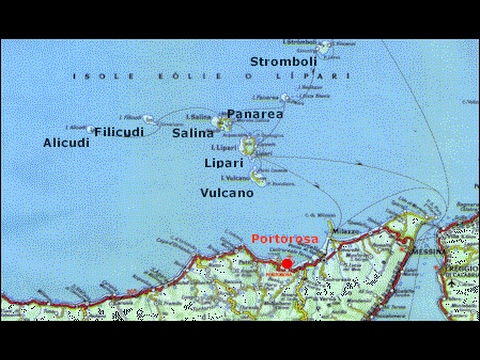 FURNARI. CARTA GEOGRAFICA